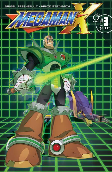 MEGA MAN X #3 (OF 5) CVR A HANZO STEINBACH (22 Apr Release)