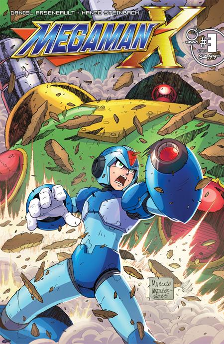 MEGA MAN X #3 (OF 5) CVR C MARCELO MATERE VAR (22 Apr Release)