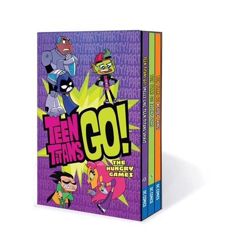 TEEN TITANS GO BOX SET 02 THE HUNGRY GAMES TP (Backorder, Allow 4-5 Weeks)