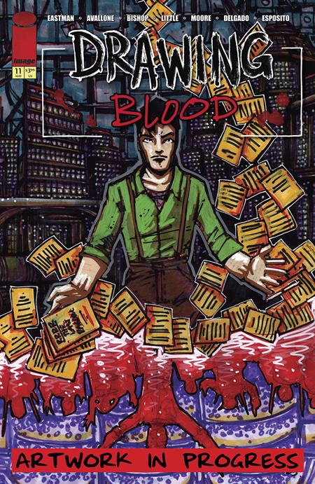 DRAWING BLOOD #11 (OF 12) CVR A KEVIN EASTMAN (15 Apr Release)