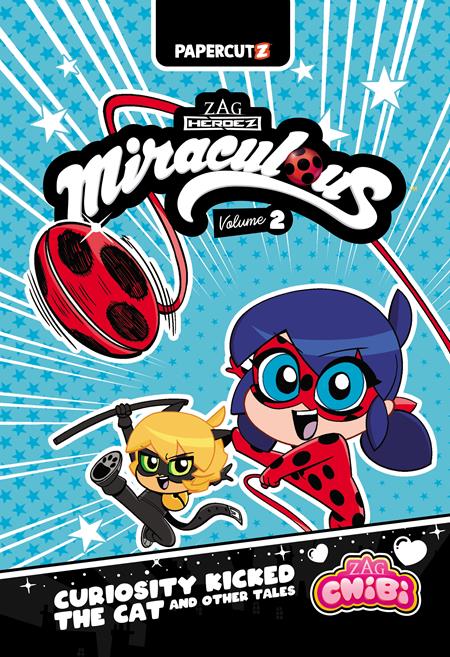 MIRACULOUS LADYBUG CHIBI HC VOL 02 CURIOSITY KICKED THE CAT & OTHER STORIES (Backorder, Allow 4-5 Weeks)