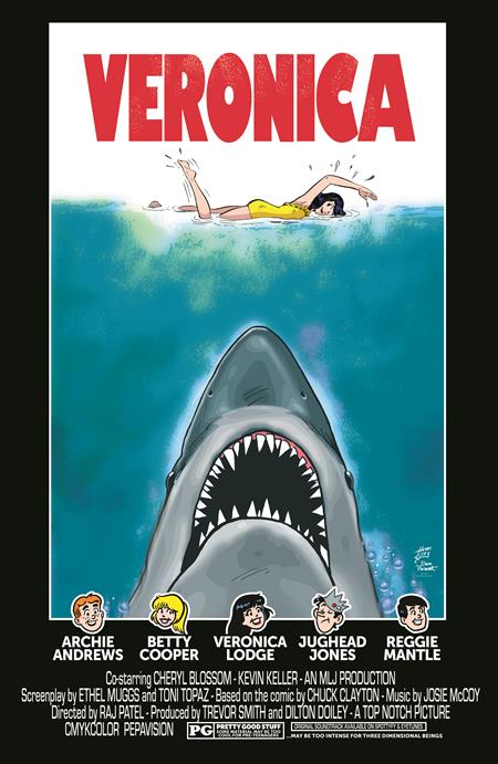 ARCHIES TV LAUGH OUT #79 FACSIMILE EDITION CVR C DAN PARENT ROSARIO TITO PENA VERONICA MOVIE POSTER VAR