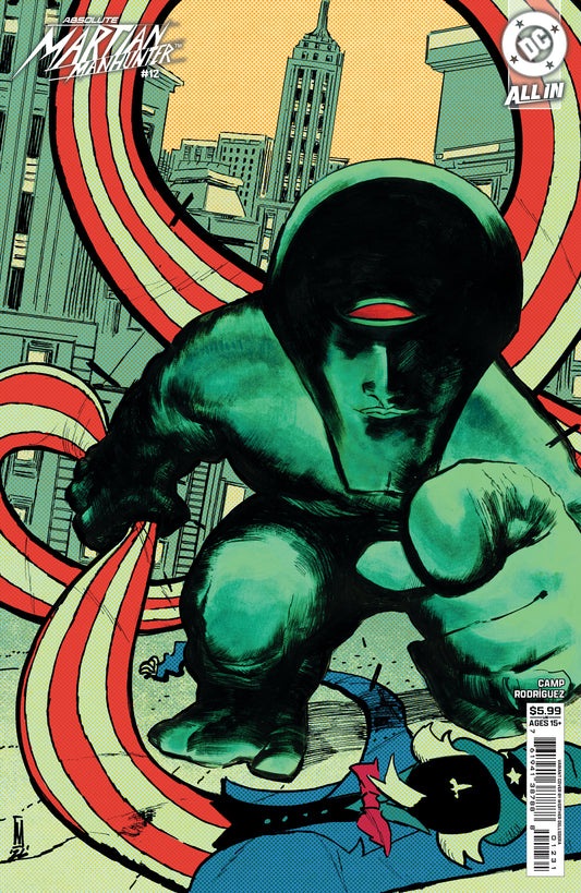 ABSOLUTE MARTIAN MANHUNTER #12 CVR C WERTHER DELL EDERA CARD STOCK VAR (01 Jul Release)