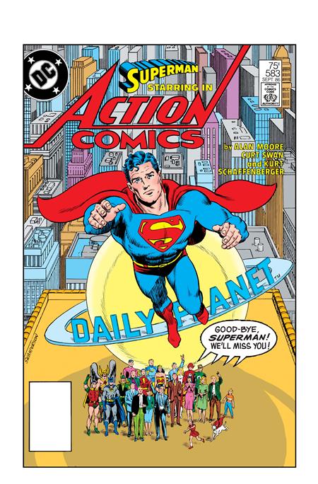 ACTION COMICS #583 FACSIMILE EDITION CVR A CURT SWAN