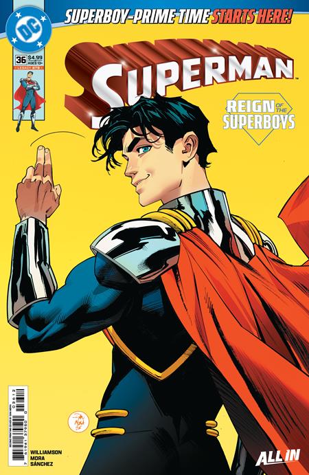 SUPERMAN #36 Second Printing Cvr A Dan Mora (03 Jun Release)