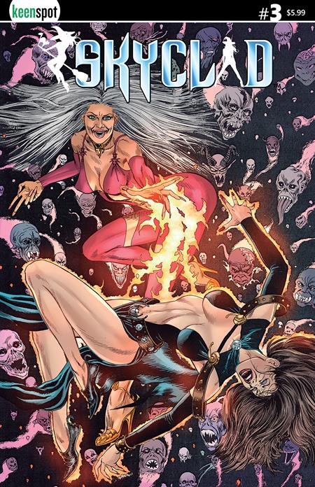 SKYCLAD #3 CVR A MICHAL DUTKIEWICZ YA BURNT!