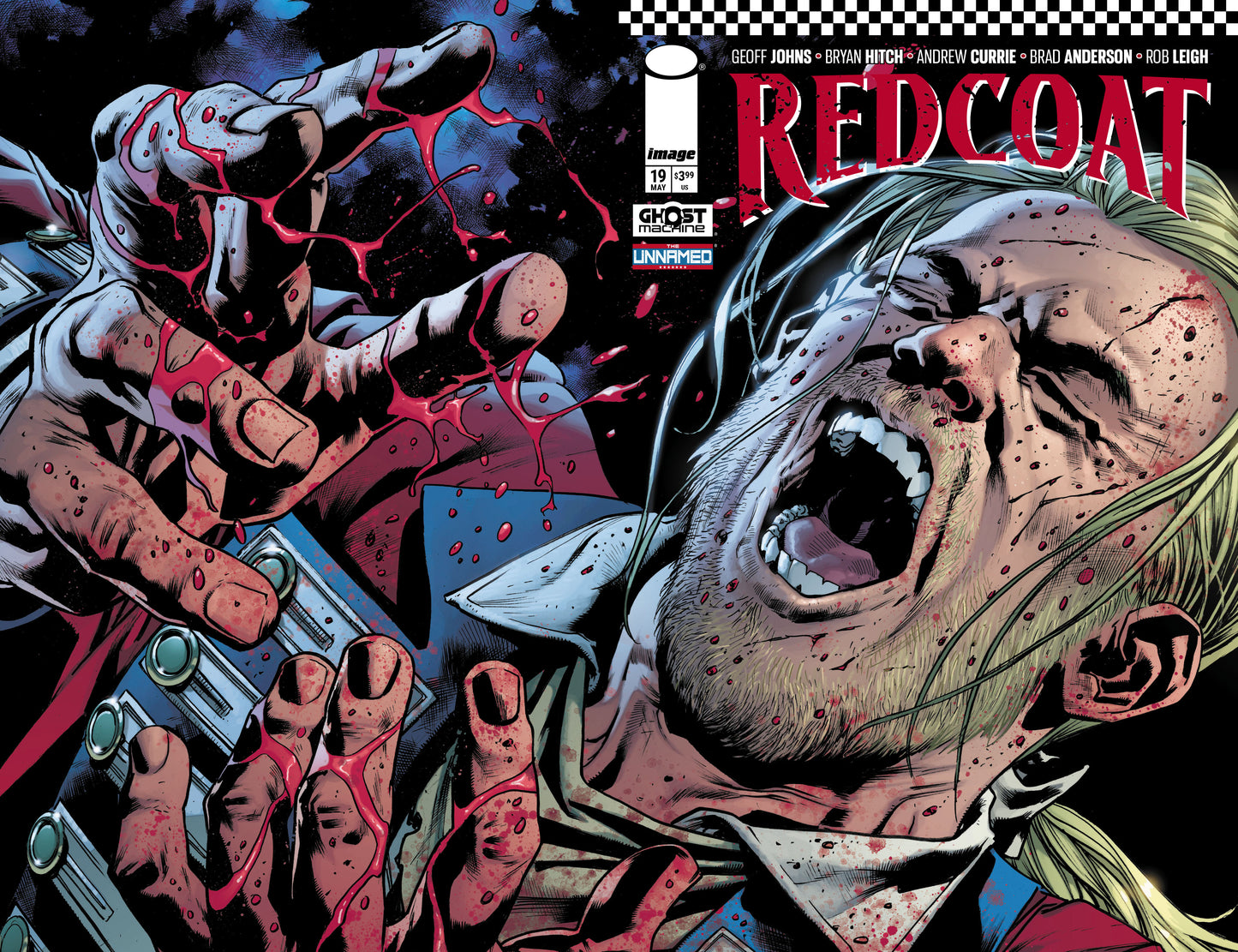 REDCOAT #19 CVR A BRYAN HITCH & BRAD ANDERSON WRAPAROUND (19 Aug Release)