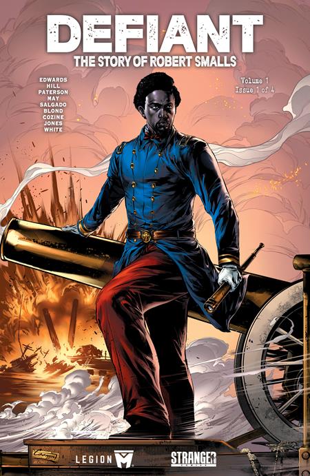DEFIANT THE STORY OF ROBERT SMALLS #1(OF 4) CVR A CAANAN WHITE Previously Solicited Thru Diamond Allocations May Occur