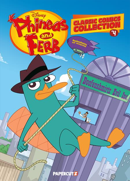 PHINEAS AND FERB CLASSIC COMICS COLLECTION TP VOL 04 (Backorder, Allow 4-5 Weeks)