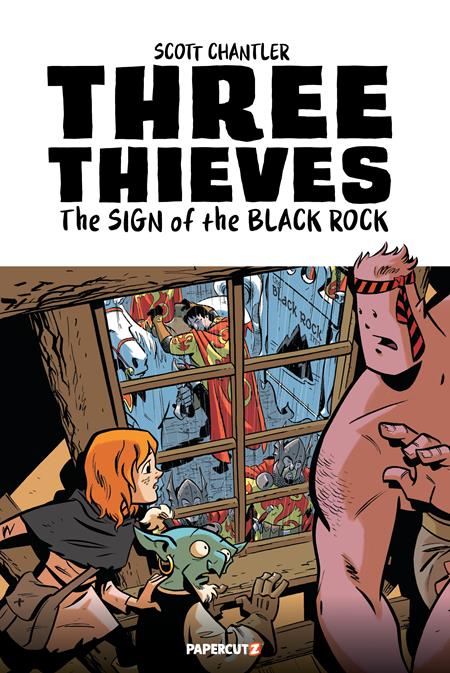 THREE THIEVES HC VOL 02 SIGN OF THE BLACK ROCK (Backorder, Allow 4-5 Weeks)
