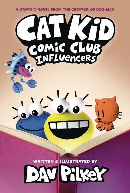 CAT KID COMIC CLUB HC VOL 05 INFLUENCERS (Backorder, Allow 4-5 Weeks)