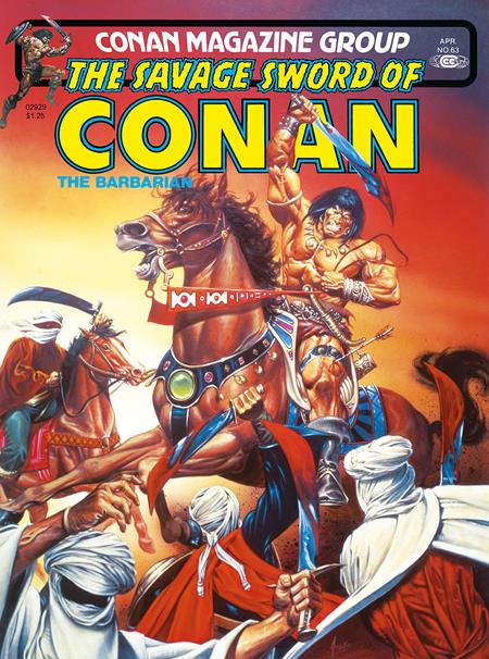 SAVAGE SWORD OF CONAN THE ORIGINAL COMICS OMNIBUS HC VOL 05 REGULAR EDITION JOE JUSKO (MR) (Backorder, Allow 4-5 Weeks)