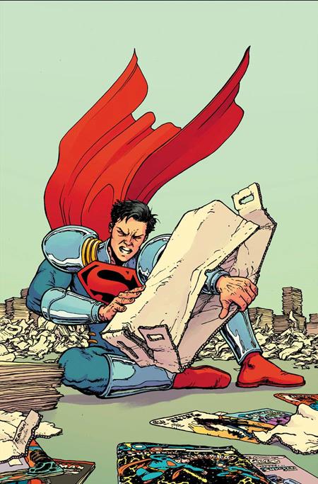 SUPERMAN #39 CVR D CHRIS BURNHAM CARD STOCK VAR