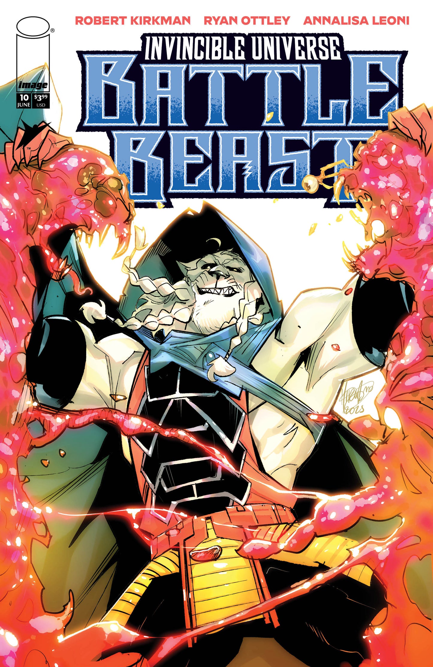 INVINCIBLE UNIVERSE BATTLE BEAST #10 CVR D INC 1:25 MIRKA ANDOLFO VAR