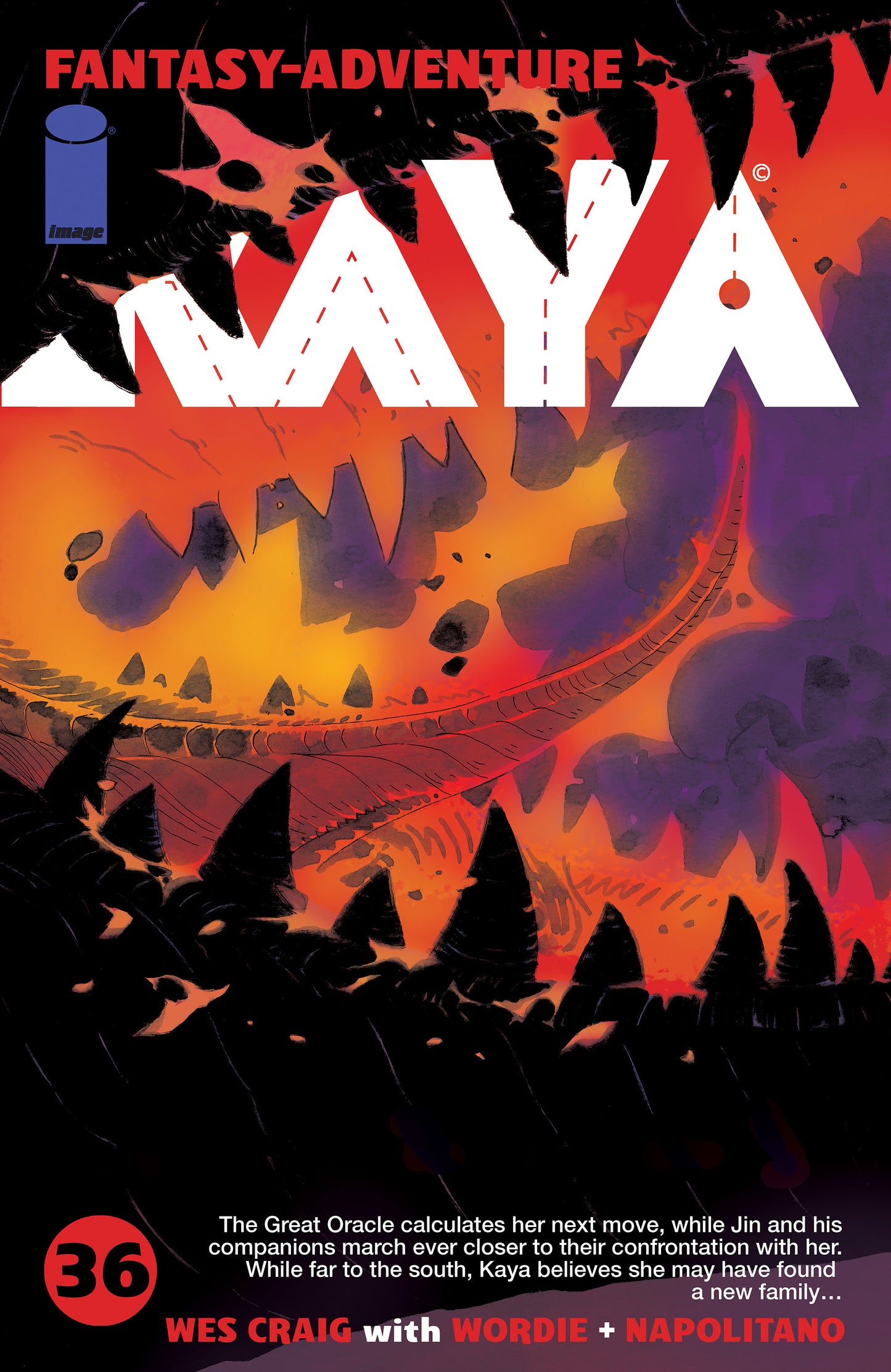 KAYA #36 CVR A WES CRAIG (12 Aug Release)