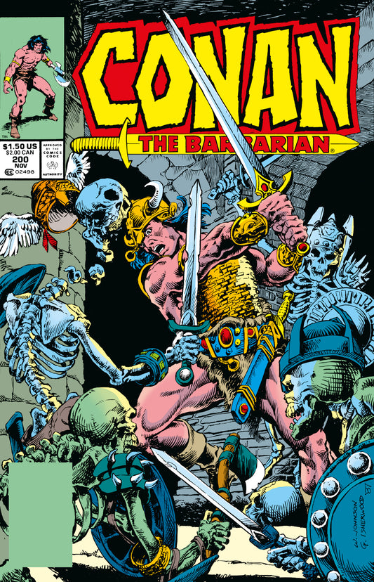 CONAN THE BARBARIAN THE ORIGINAL COMICS OMNIBUS VOL 08 REGULAR EDITION W JOHNSON & GEOFF ISHERWOOD (MR) (02 Sep Release)