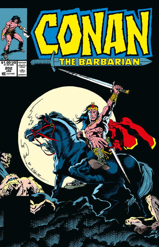 CONAN THE BARBARIAN THE ORIGINAL COMICS OMNIBUS VOL 08 DIRECT MARKET EDITION ARMANDO GIL CVR (MR) (02 Sep Release)