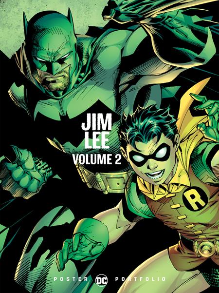 DC POSTER PORTFOLIO JIM LEE TP VOL 2  (Backorder, Allow 4-5 Weeks)