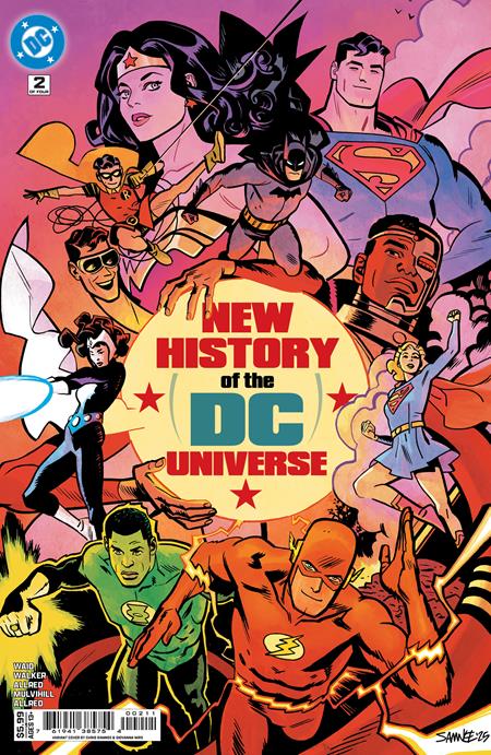 NEW HISTORY OF THE DC UNIVERSE #2 (OF 4) CVR A CHRIS SAMNEE