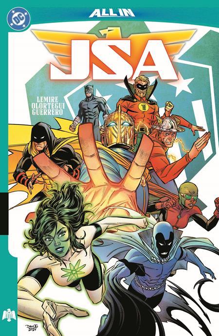 JSA (2024) HC VOL 01 INFINITY INC VS THE JUSTICE SOCIETY (Backorder, Allow 4-5 Weeks)