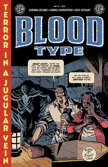 EC BLOOD TYPE #2 (OF 4) CVR C INC 1:10 ALBERT MONTEYS EC HOMAGE VAR