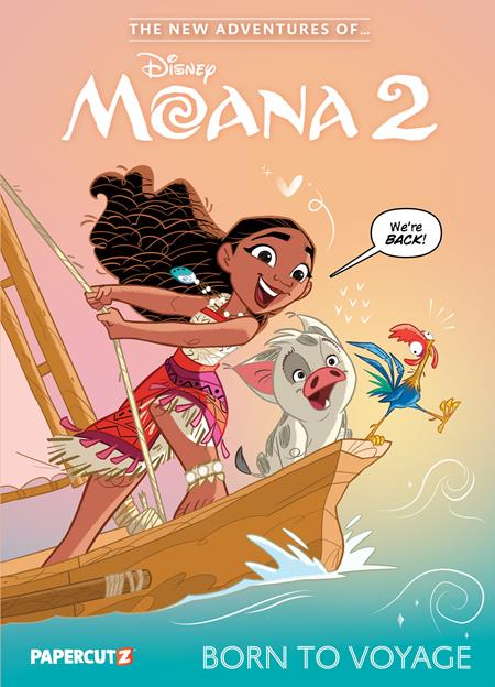 NEW ADVENTURES OF MOANA 2 TP VOL 01 BORN TO VOYAGE (Backorder, Allow 4-5 Weeks)