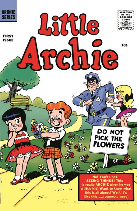 LITTLE ARCHIE #1 FOIL FACSIMILE CVR D BOB BOLLNG VAR