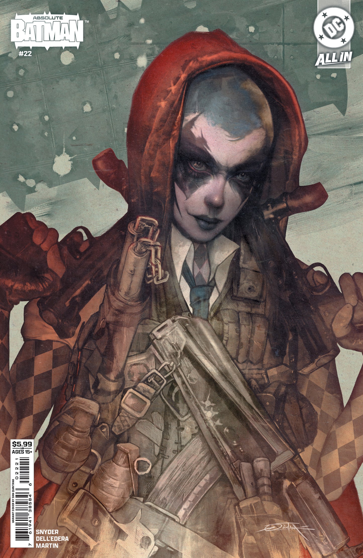 ABSOLUTE BATMAN #22 CVR B DAN QUINTANA CARD STOCK VAR (08 Jul Release)