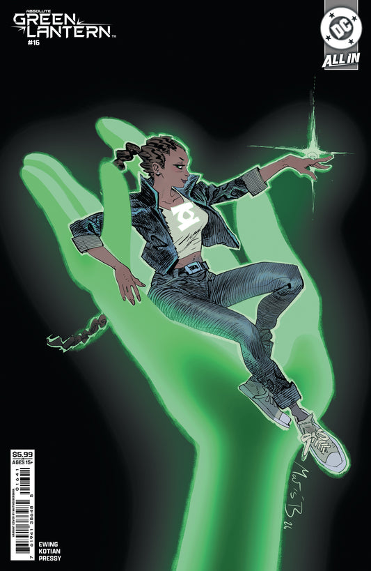ABSOLUTE GREEN LANTERN #16 CVR D MATIAS BERGARA CARD STOCK VAR (01 Jul Release)