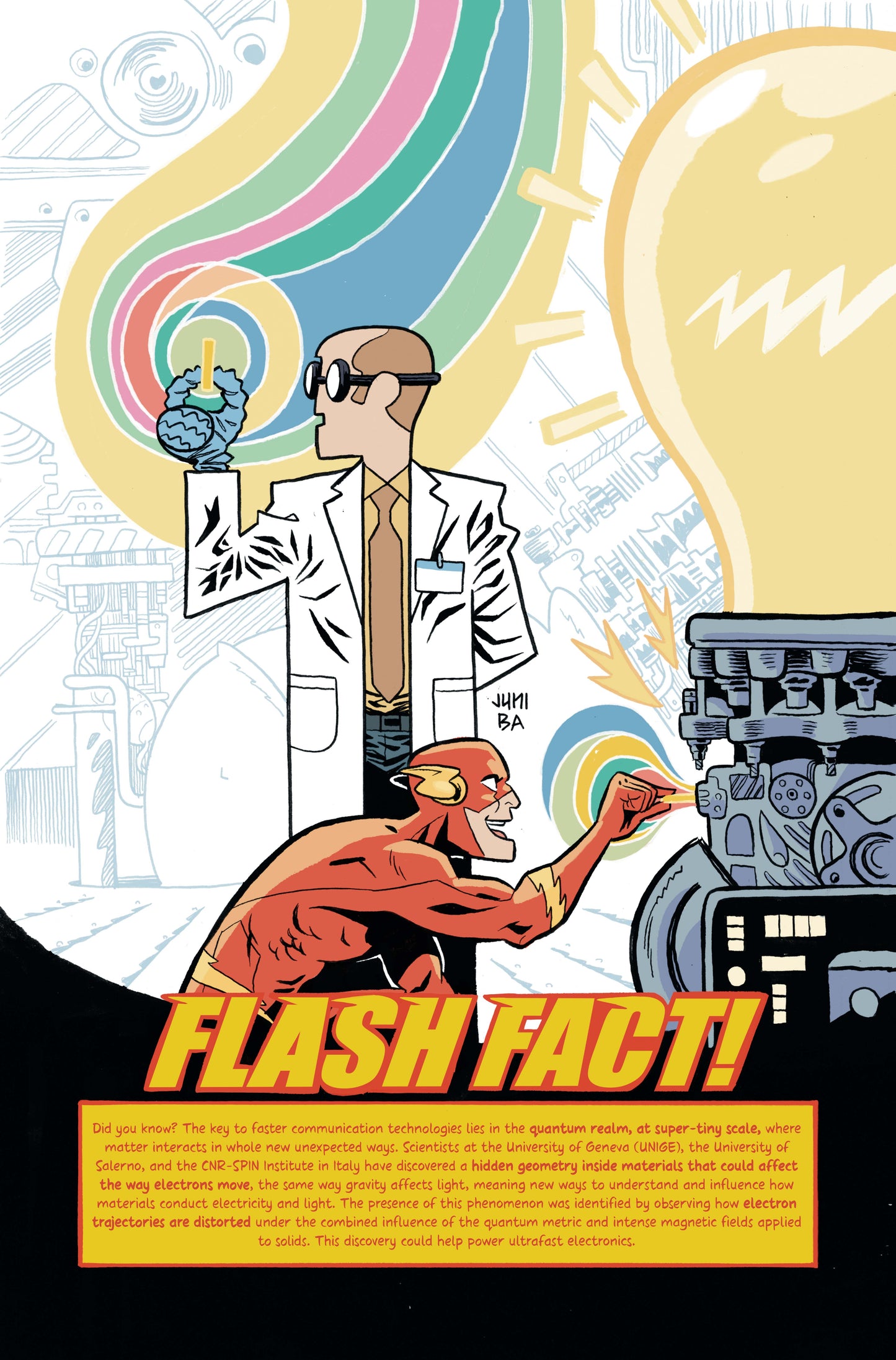 FLASH #35 CVR C JUNI BA CARD STOCK VAR (22 Jul Release)