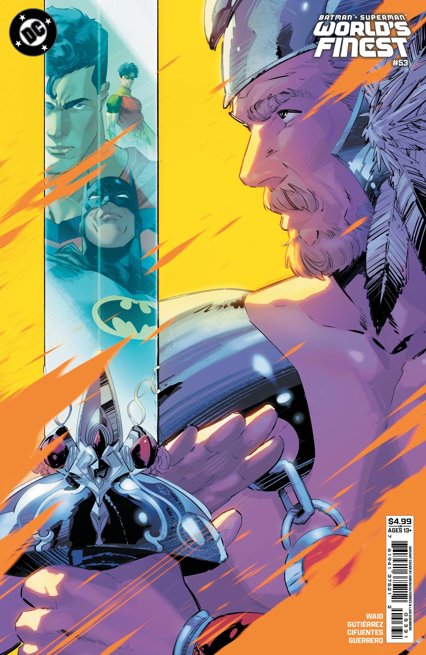 BATMAN SUPERMAN WORLDS FINEST #53 CVR C ADRIAN GUTIERREZ CARD STOCK VAR (15 Jul Release)