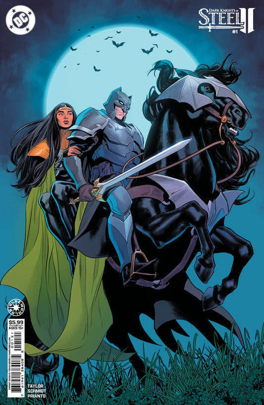 DARK KNIGHTS OF STEEL II #1 (OF 12) CVR B TRAVIS MOORE CARD STOCK VAR (15 Jul Release)