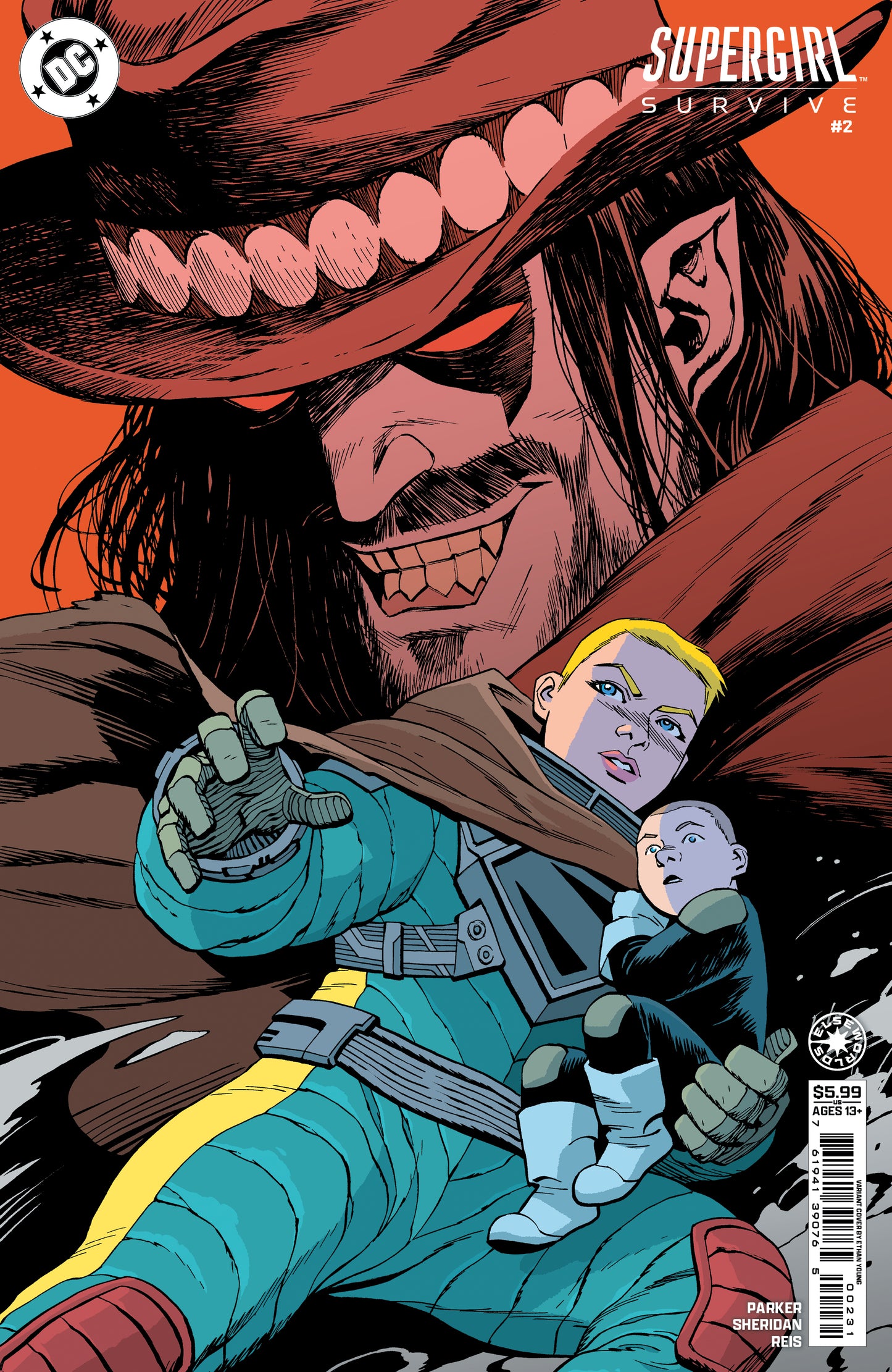 SUPERGIRL SURVIVE #2 (OF 6) CVR C ETHAN YOUNG CARD STOCK VAR (01 Jul Release)