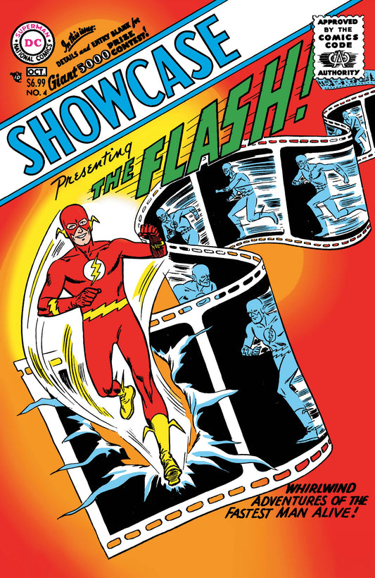 SHOWCASE #4 FACSIMILE EDITION CVR C CARMINE INFANTINO FOIL VAR (15 Jul Release)