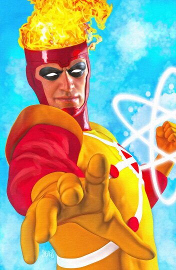 FURY OF FIRESTORM #4 (OF 8) CVR E MARK SPEARS CARD STOCK VAR (08 Jul Release)