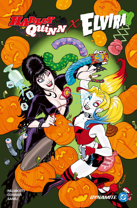 HARLEY QUINN X ELVIRA HC (15 Jul Release)