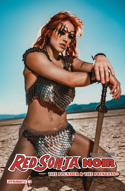 RED SONJA NOIR THE PLUNDER AND THE PRINCESS #1 (ONE SHOT) CVR C COSPLAY MOLLY STEWART VAR (01 Jul Release)