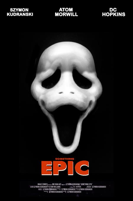 SOMETHING EPIC #13 CVR E SZYMON KUDRANSKI SCREAM HOMAGE VAR (15 Jul Release)