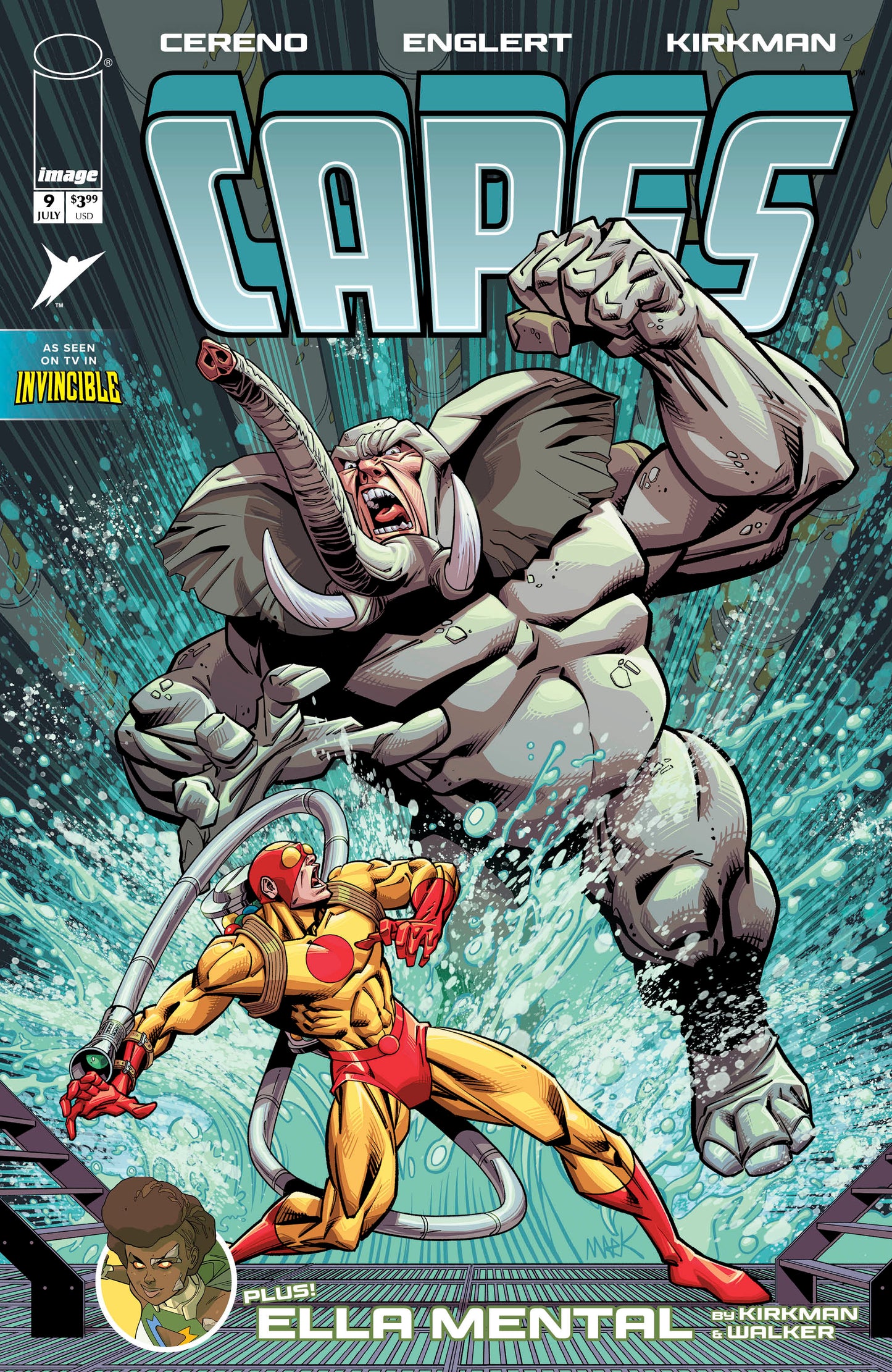 INVINCIBLE UNIVERSE CAPES #9 CVR A MARK ENGLERT (22 Jul Release)