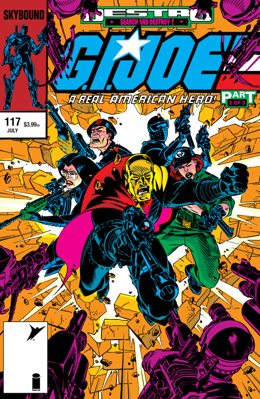 GI JOE A REAL AMERICAN HERO #117 HAMA FILES EDITION CVR A MICHAEL GOLDEN (22 Jul Release)
