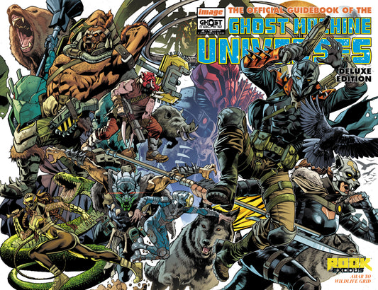 GHOST MACHINE THE OFFICIAL GUIDEBOOK #4 (OF 5) CVR B BRYAN HITCH & BRAD ANDERSON WRAPAROUND VAR (01 Jul Release)
