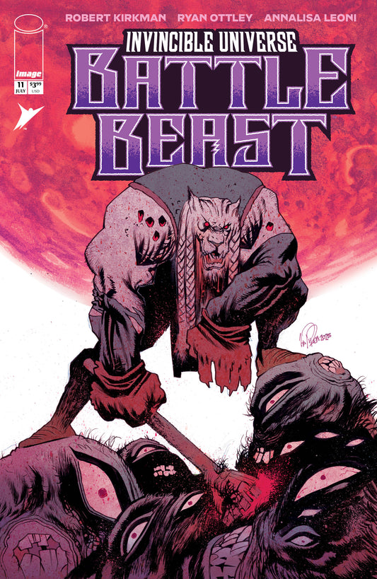 INVINCIBLE UNIVERSE BATTLE BEAST #11 CVR D INC 1:25 JAMES HARREN VAR (15 Jul Release)