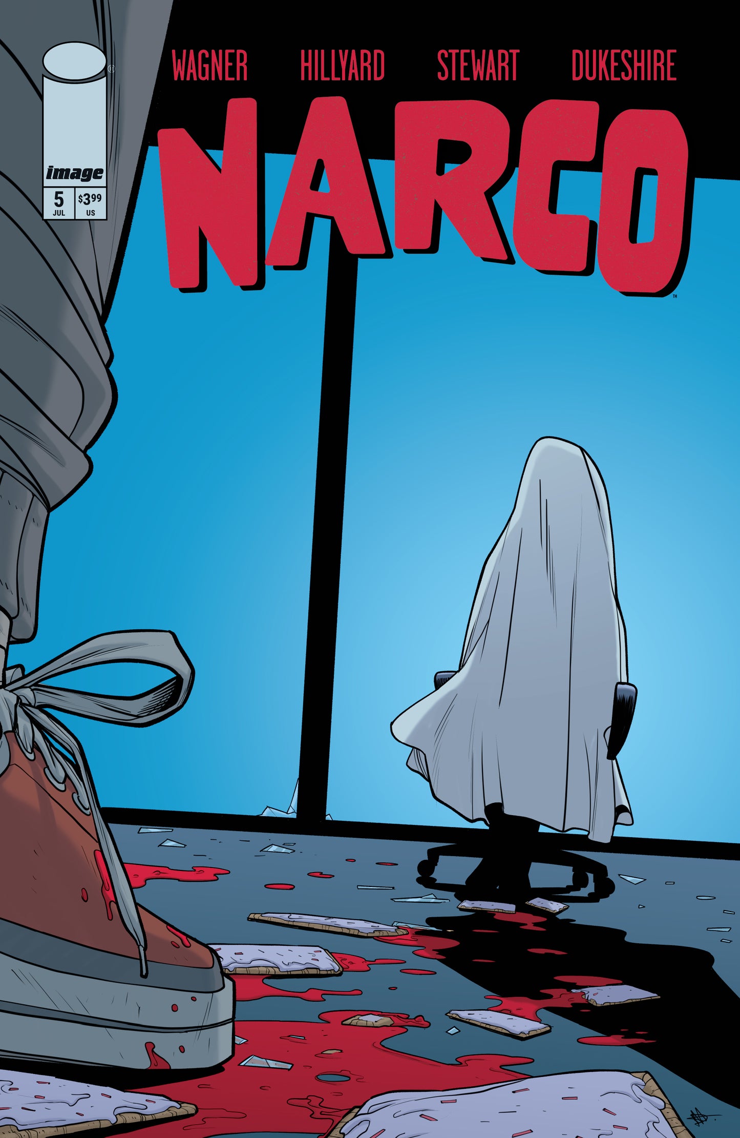 NARCO #5 (OF 5) CVR A DANIEL HILLYARD & DAVE STEWART (22 Jul Release)