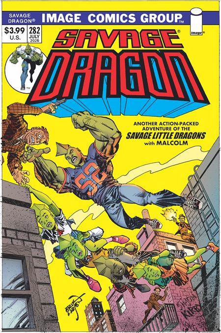 SAVAGE DRAGON #282 CVR B ERIK LARSEN VAR (MR) (26 Aug Release)