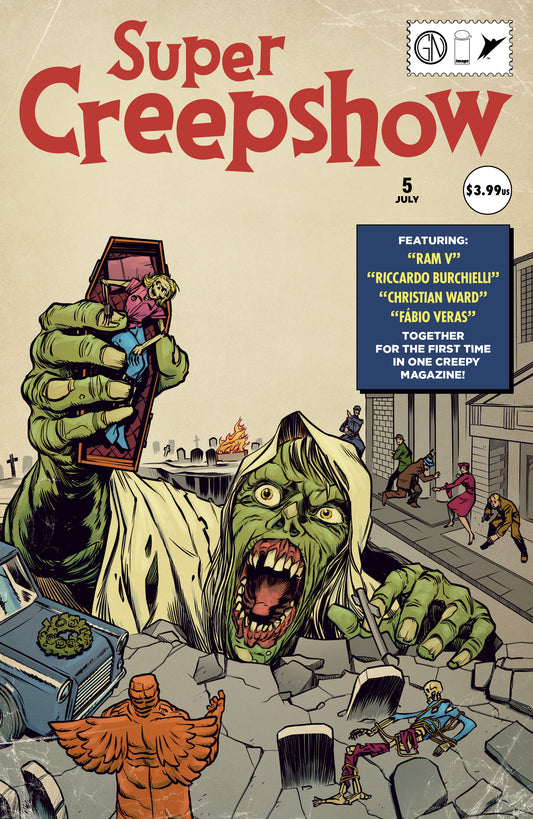 SUPER CREEPSHOW #5 (OF 5) CVR A PYE PARR (MR) (15 Jul Release)