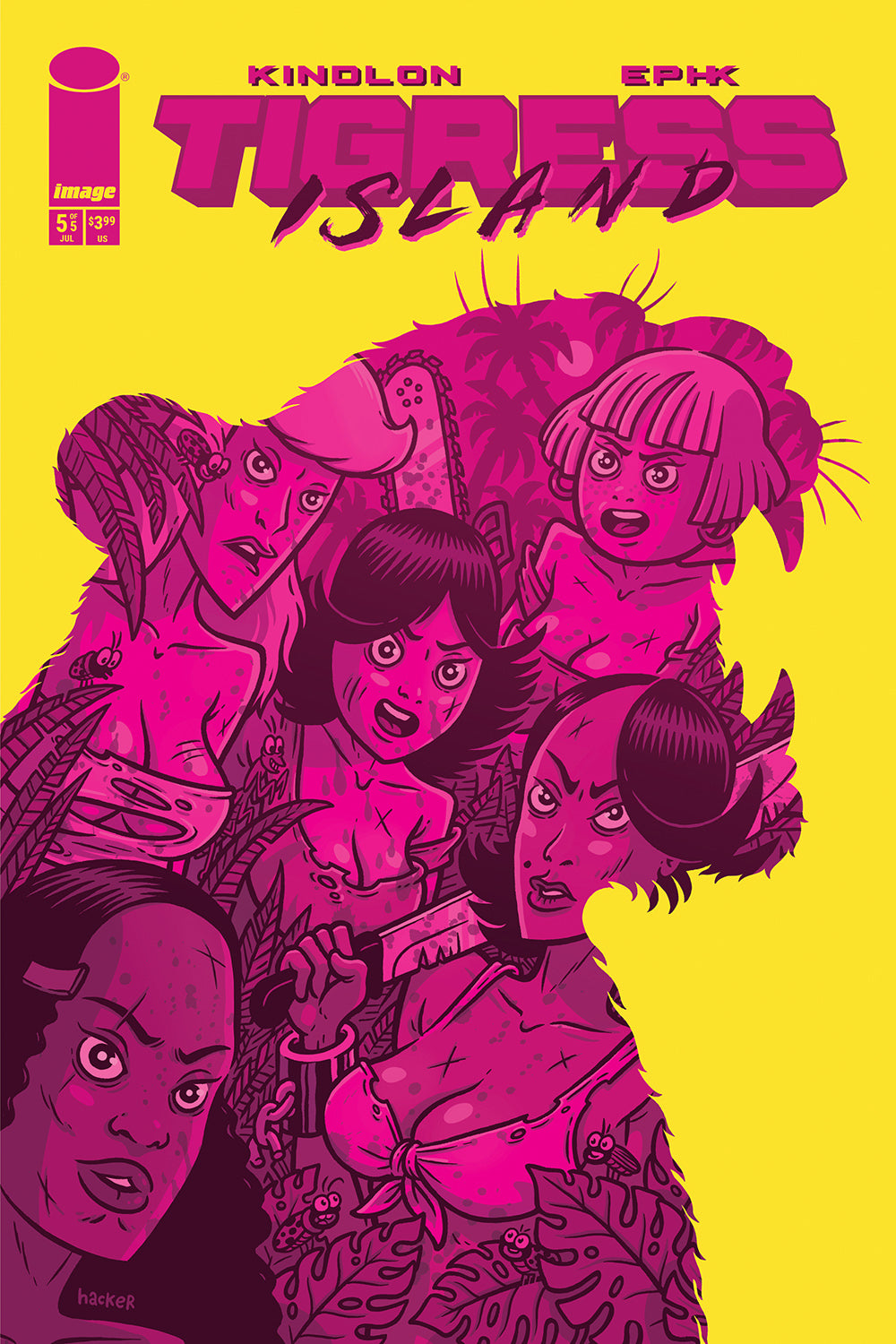 TIGRESS ISLAND #5 (OF 5) CVR C MICHAEL HACKER VAR (MR) (15 Jul Release)