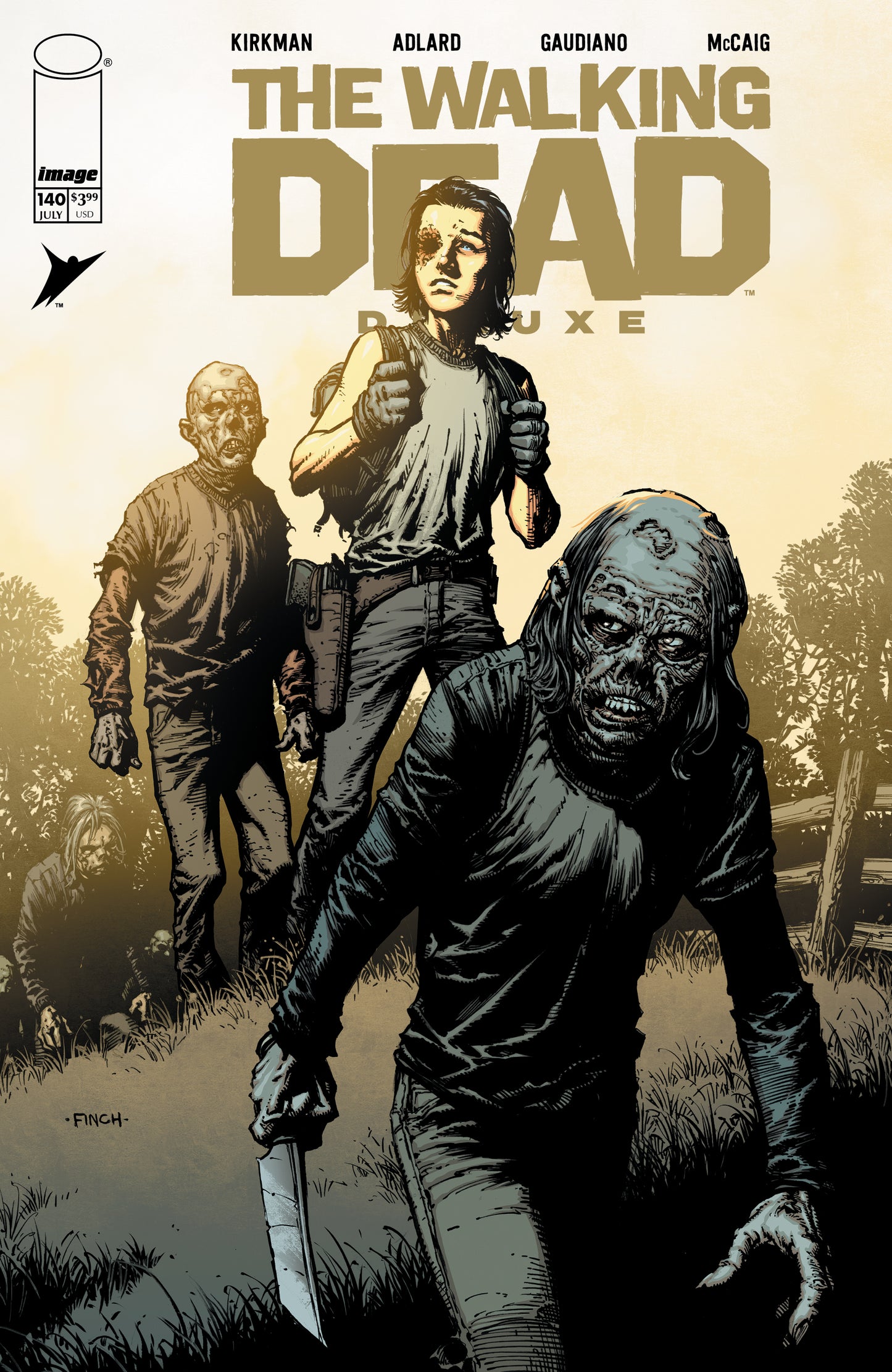 WALKING DEAD DELUXE #140 CVR A DAVID FINCH & DAVE MCCAIG (MR) (01 Jul Release)