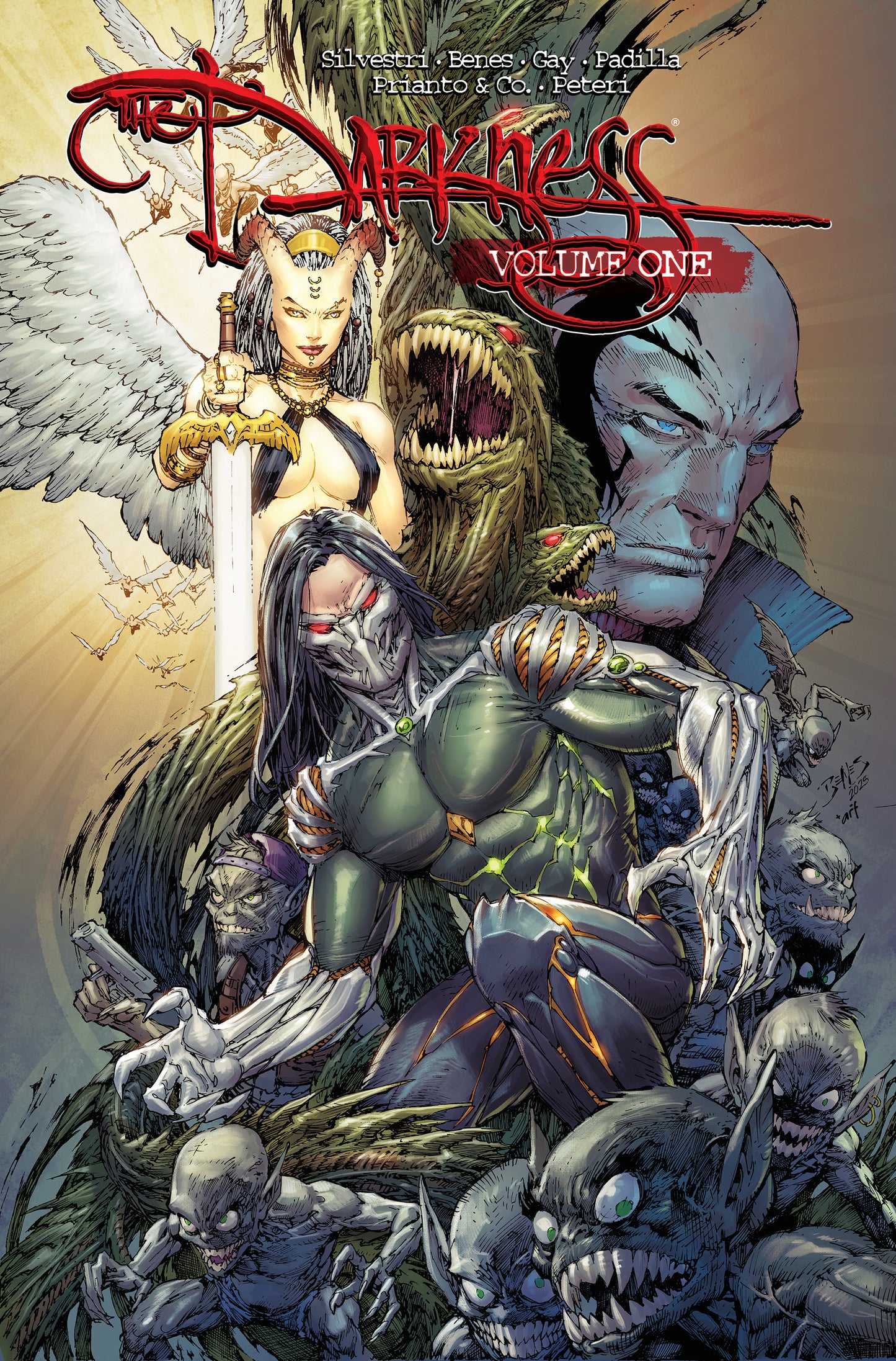 DARKNESS (2025) TP VOL 01 DIRECT MARKET EXCLUSIVE ED BENES CVR (22 Jul Release)