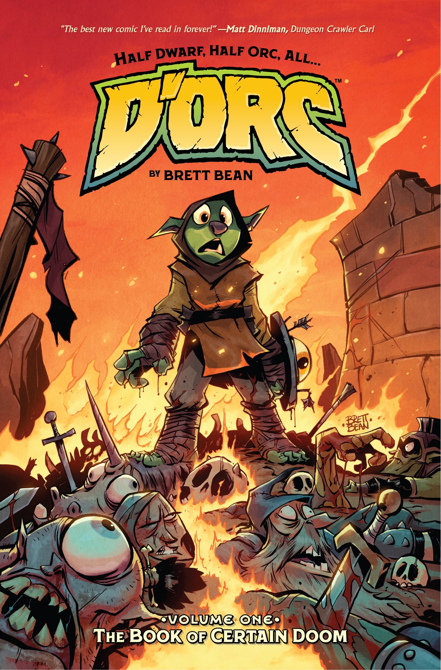 DORC TP VOL 01 BRETT BEAN CVR (22 Jul Release)