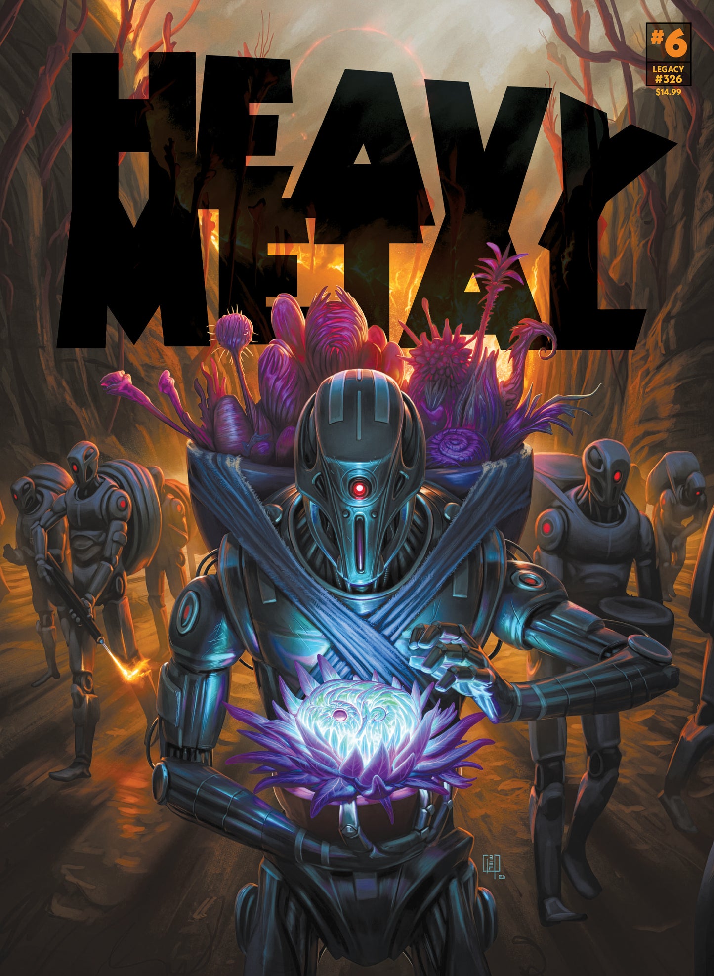HEAVY METAL MAGAZINE #6 CVR A FLAVIO GRECO PLAGIA (MR) (29 Jul Release)